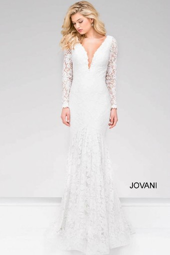 Jovani Style #50026B #4 default Burgundy thumbnail