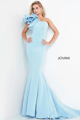 Jovani Style #63994 #7 Light Blue thumbnail