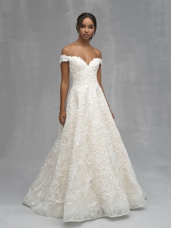 Allure Bridals Style #C520 #0 default Ivory/Champagne thumbnail