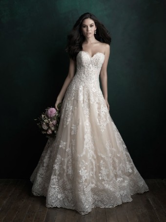 Allure Bridals Style #C512L #0 default Ivory/Silver thumbnail