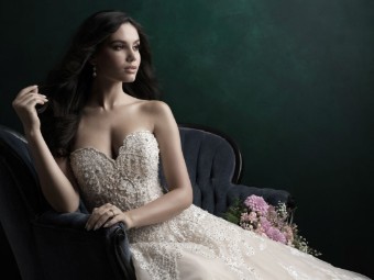 Allure Bridals Style #C512L #2 default Ivory/Silver thumbnail