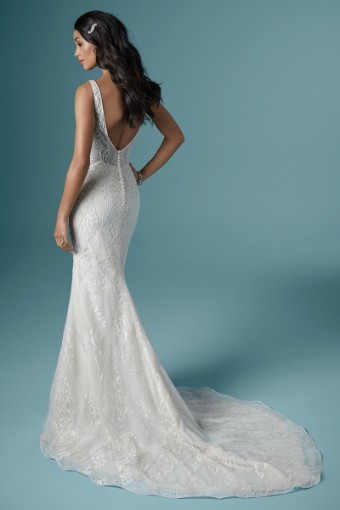 Maggie Sottero Style #Elaine 20MS215 #1 Ivory over Misty Mauve thumbnail