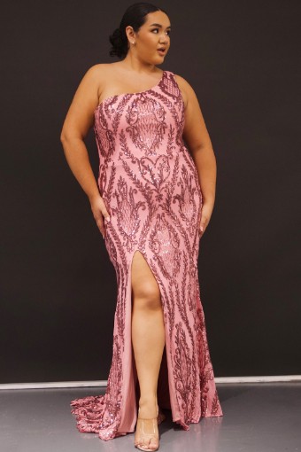 Sydney's Prom Style #TE2311 #6 default Dusty Rose Misty Blue Frosty Orchid thumbnail