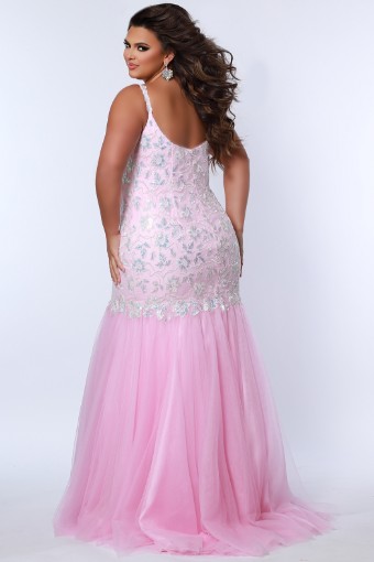 Sydney's Prom Style #TE2316 #3 Aqua Lilac thumbnail