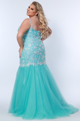 Sydney's Prom Style #TE2316 #1 Aqua Lilac thumbnail