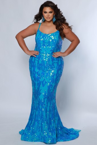 Sydney's Prom Style #TE2307 #0 default Ice Blue Tangelo thumbnail