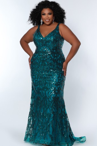 Sydney's Prom Style #TE2303 #0 default Teal Magenta thumbnail
