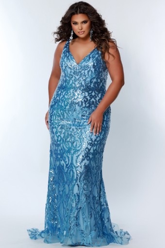 Sydney's Prom Style #TE2303 #4 Teal Magenta thumbnail