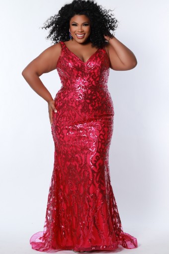 Sydney's Prom Style #TE2303 #7 Teal Magenta thumbnail