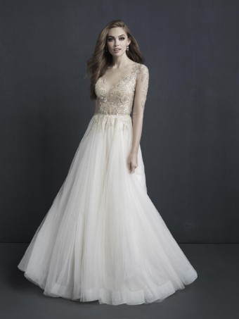 Allure Bridals Style #C600L #1 default Ivory/Nude thumbnail