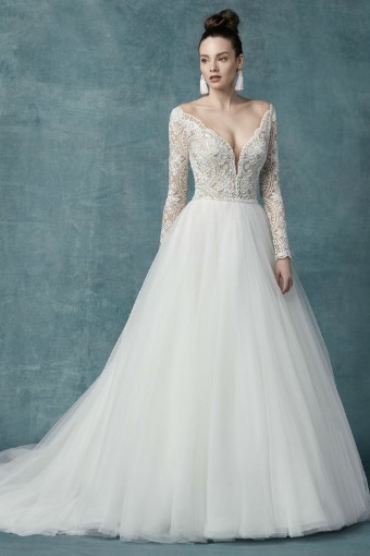 Maggie Sottero Style #Mallory Dawn 9MS114 #0 default Ivory Over nude thumbnail