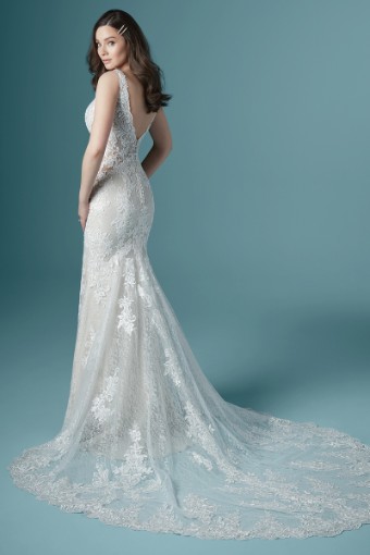 Maggie Sottero Style #Delilah 20MS313 #1 Ivory over Misty Mauve thumbnail