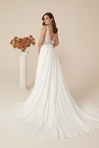 Justin Alexander Style #Demi #2 Ivory/Ivory/Nude thumbnail