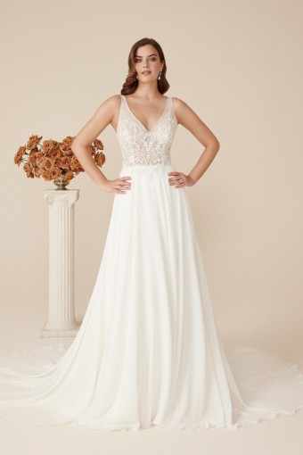 Justin Alexander Style #Demi #3 default Ivory/Ivory/Nude thumbnail