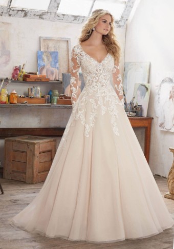 Morilee Style #8110 Maira #1 default Ivory/Caramel thumbnail