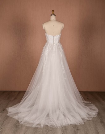 Lux and Love Designs Style #LV3153-No Slit #1 Ivory/Ivory thumbnail