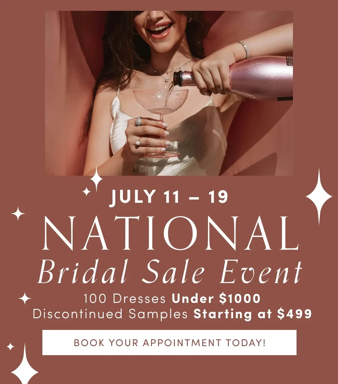 National Bridal Sale Event Desktop Banner