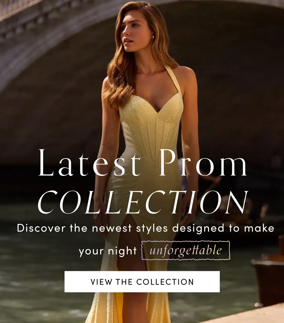 Prom Collection Mobile Banner