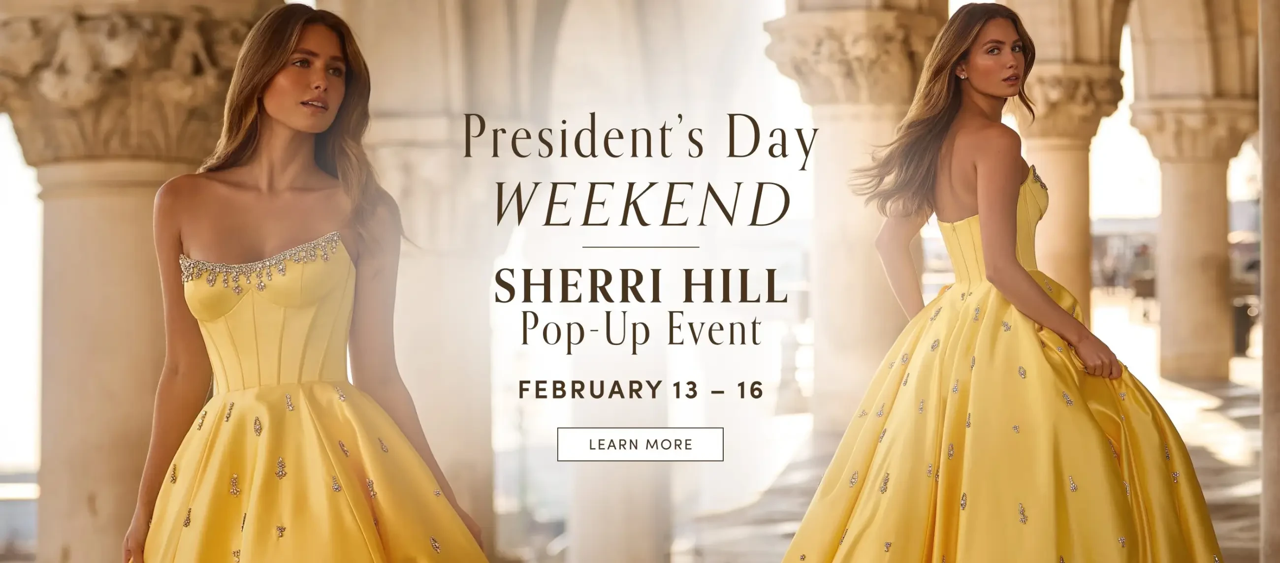 President's Day Desktop Banner