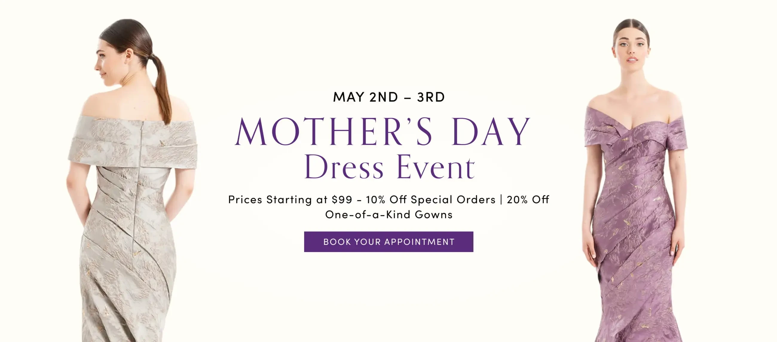Mother's Day Event Desktop Banner