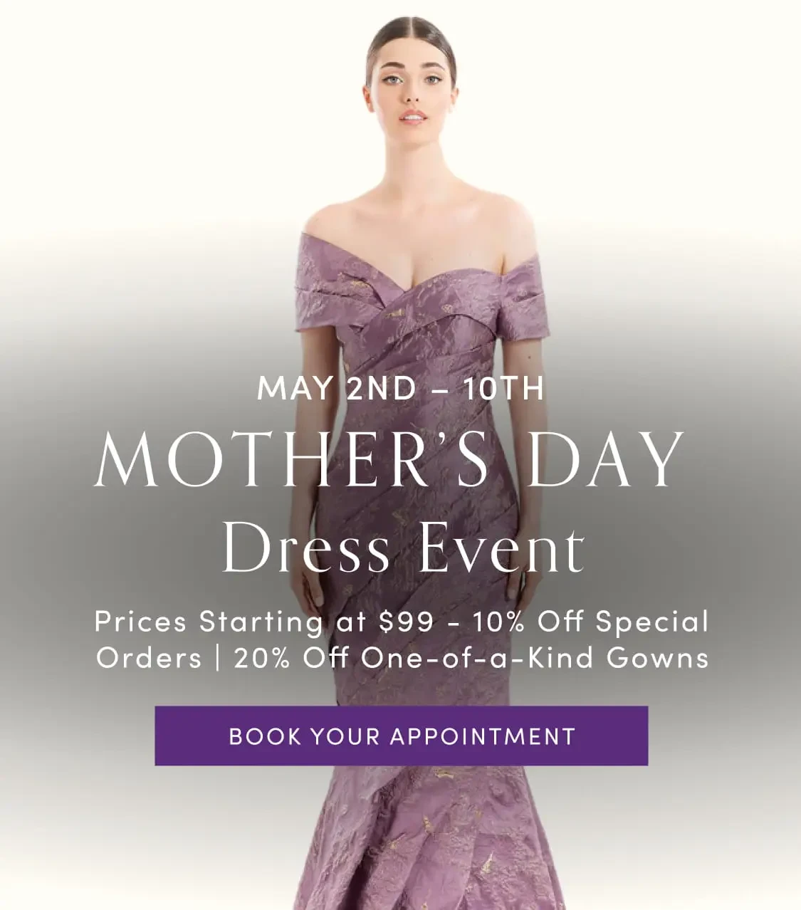 Mother's Day Event Mobile Banner